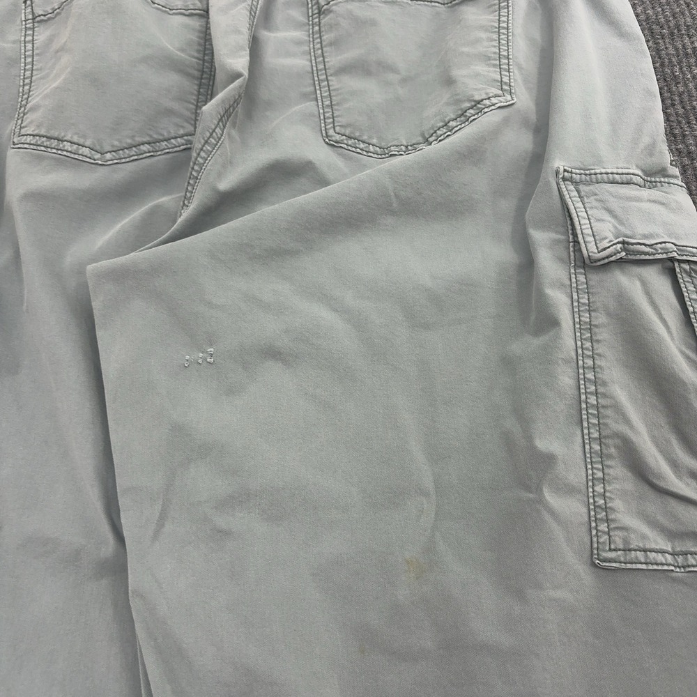 American Eagle Cargo Pants Mens 39x28 Sage Green Cotton Stretch Jogger Utility - Picture 7 of 9